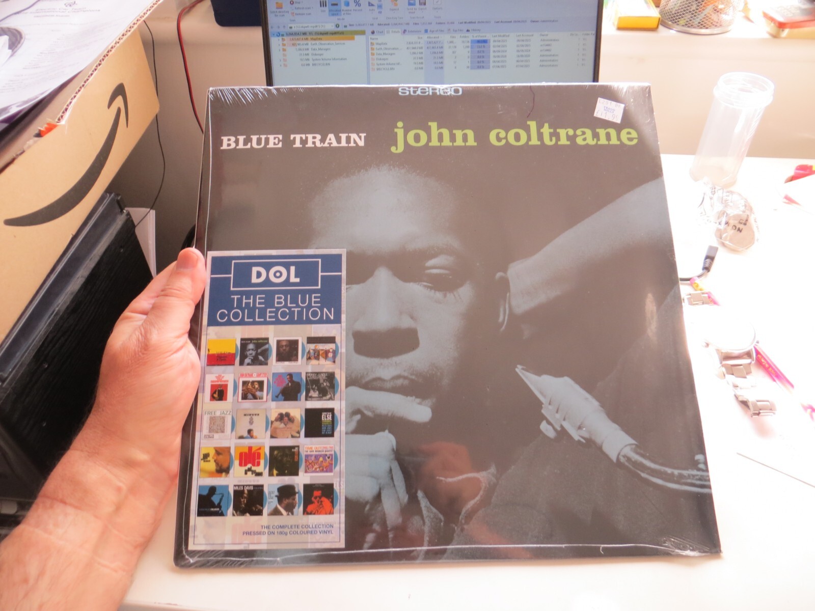 John Coltrane Blue Train 180 Gram Blue Coloured Vinyl LP [New & Sealed] MINT