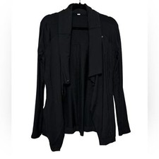 Lululemon Coast Wrap Jacket Black Women s Size 4