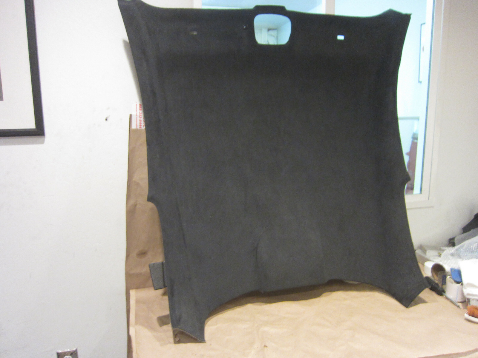 McLaren 570S - Headliner - Carbon Black Alcantara - P/N 13N0877CP