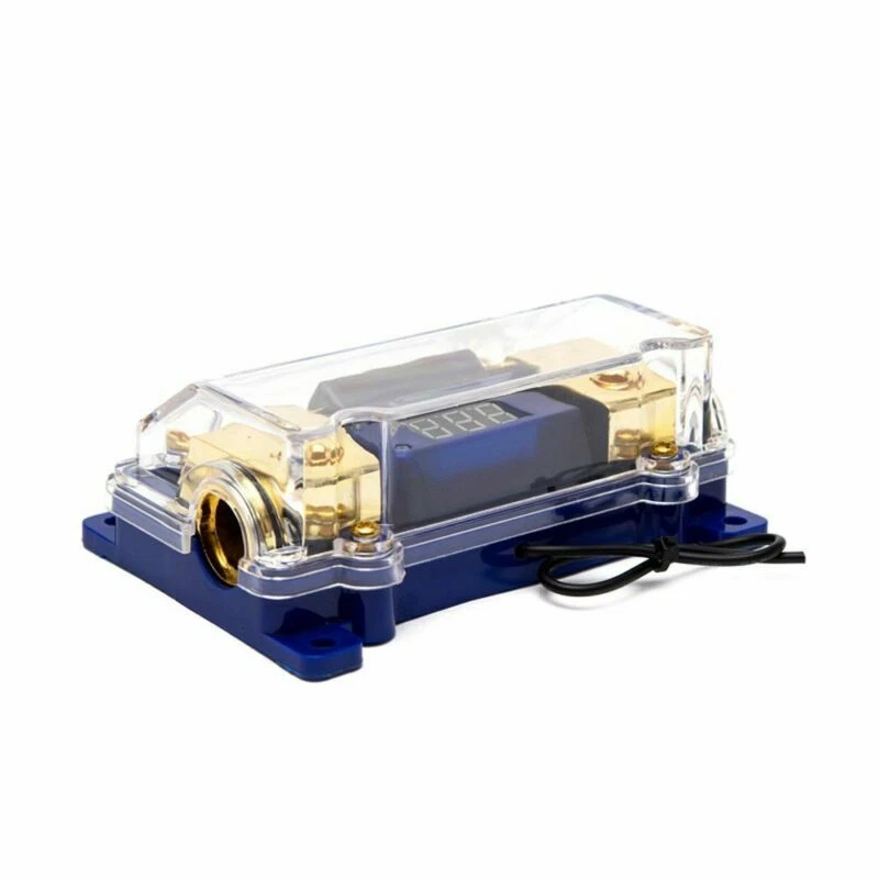 2 Way Car Audio Power Fuse Holder Electrical Ground Spliter Distribution Block - Image 3 of 4