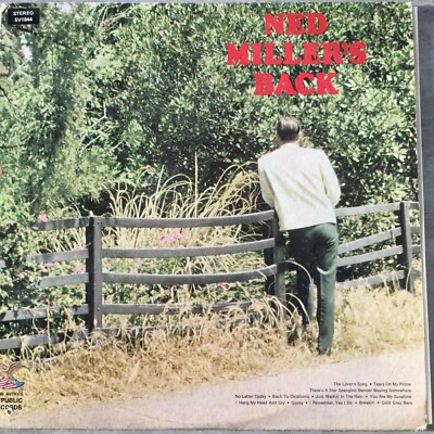 NED MILLER: Ned Miller's Back (CA Quality Stereo SV 1884 / NM) 