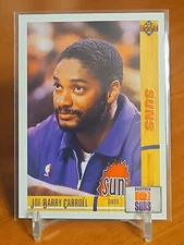 1991-92 Upper Deck #373 Joe Barry Carroll Phoenix Suns Basketball Card