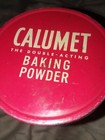 Vintage calumet baking powder tin 1 pound empty — photo 6