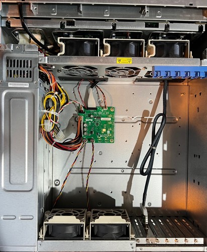 3U Supermicro 16 Bay SAS2 6GPS External JBOD Storage Expander W/ Rail 16 caddies - Picture 4 of 6