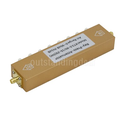 5WSMA - KK 0-90dB 0-3GHz RF 0-90dB Adjustable Attenuator High Quality Attenuator