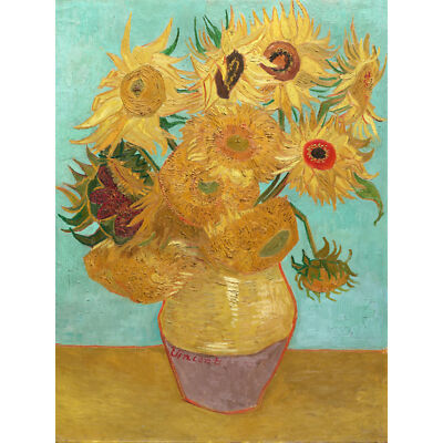 Vincent Willem Van Gogh Niederländische Sonnenblumen Extra Großes Wandbild Leinwandbild
