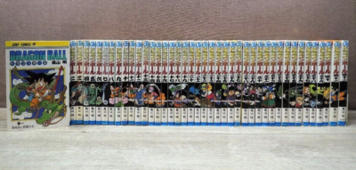 DRAGON BALL Manga Comics Vol.1-42 Complete set Japanese Language