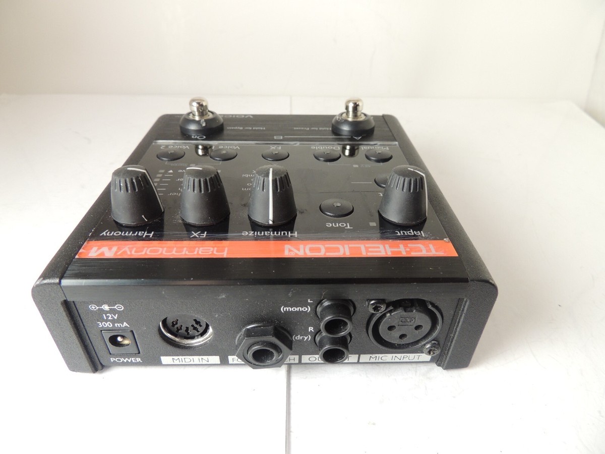 TC Helicon Voicetone Harmony M MIDI Vocal Effects Processor