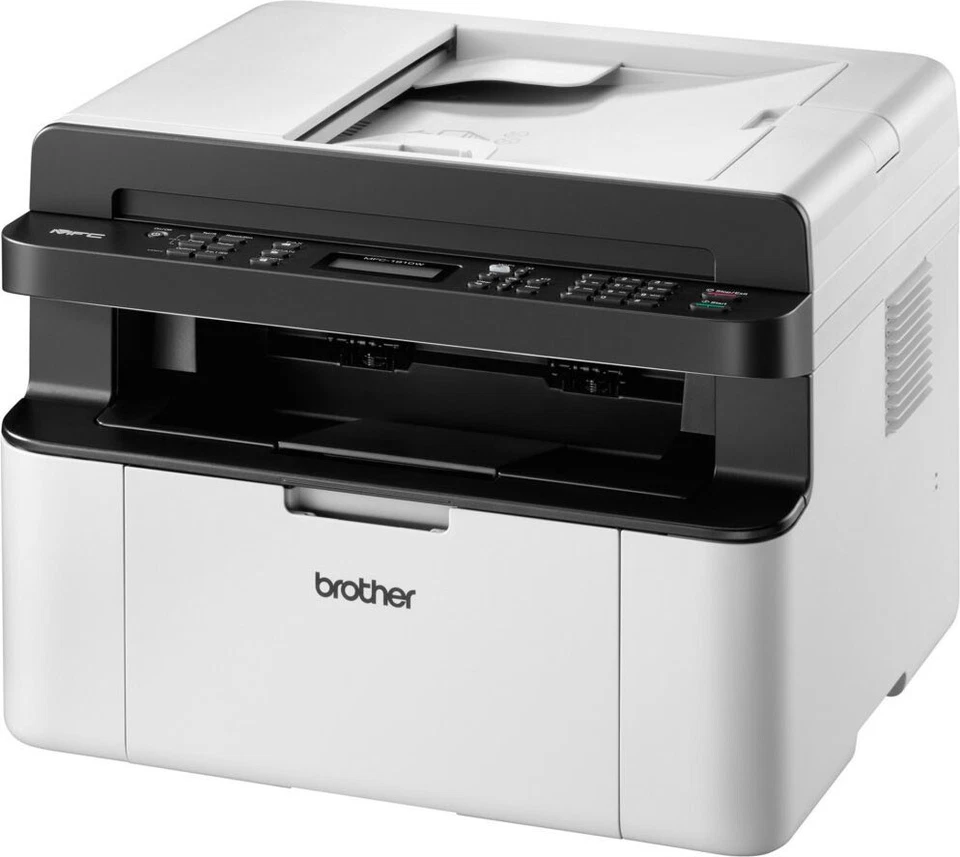 Brother Stampante Laser Multifunzione Monocromatica Scanner Fax A4 WiFi MFC1910W - Immagine 2 di 3