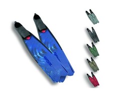 Seac Motus Italian Design Long Blade Fin for Spearfishing and Freediving Fins