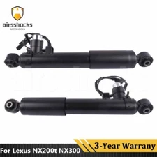 Pair Rear Shock Absorber Struts Electric For Lexus NX200t NX300 NX300h 2015-2021