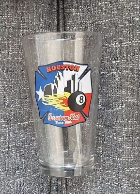 Houston Fire Department Station 8 Karbach Brewing Company Pint Beer Glass