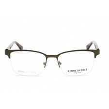Kenneth Cole New York KC0291 Green 097 Metal Semi Rim Eyeglasses Frame 53-17-145