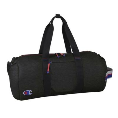 Brand New CHAMPION Attribute Reverse Weave Charcoal Gray Duffle Duffel Bag