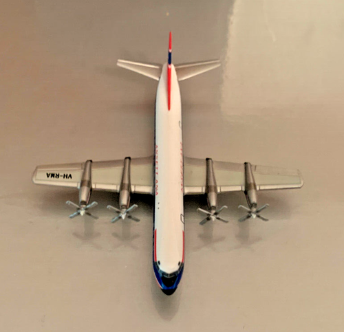 Electra L-188. Ansett-ANA. Die Cast Metal. New in Tin. 1:400 scale. Lockheed. - Picture 4 of 8