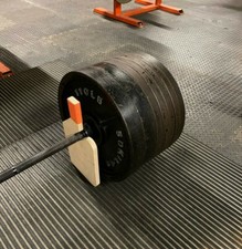 Deadlift Jack, Olympic Barbell Jack - portable, robust, light, protects knurl