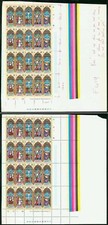 Anguilla 1972 Easter/Stained Glass PROOF PANES