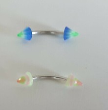 Lote 2 piercings cejas nuevos