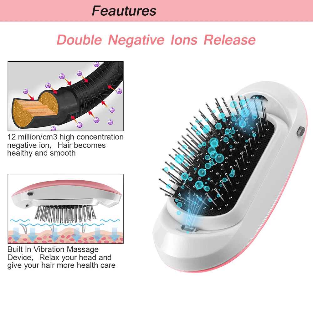 Ionic electric hair brush cheap