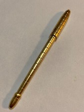 Louis Vuitton Ballpoint Pen Agenda Note Daily Planner Gold Metal GM 11cm