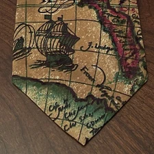 Vintage Appointed Apparel 100% Polyester Men’s Neck Tie Made In Korea ￼
