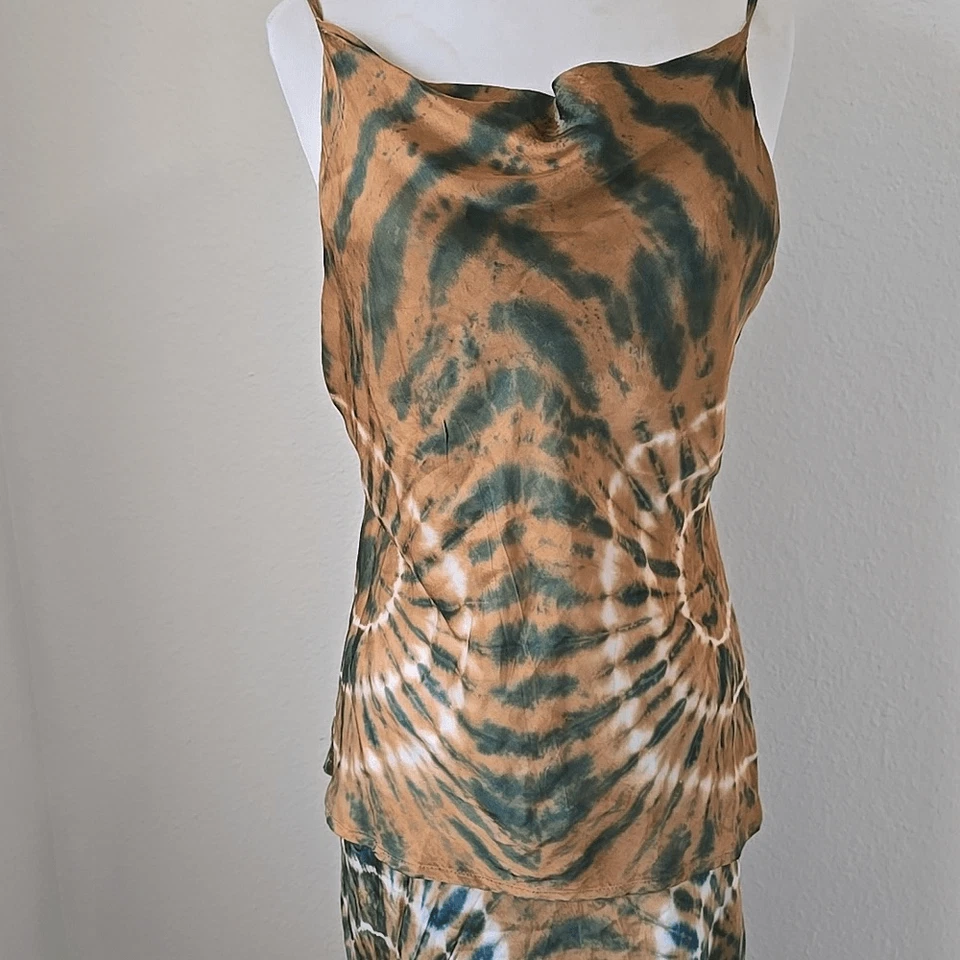 Young Fabulous & Broke Emmet skirt set in Golden Harvest Spin L - Image 3 of 4