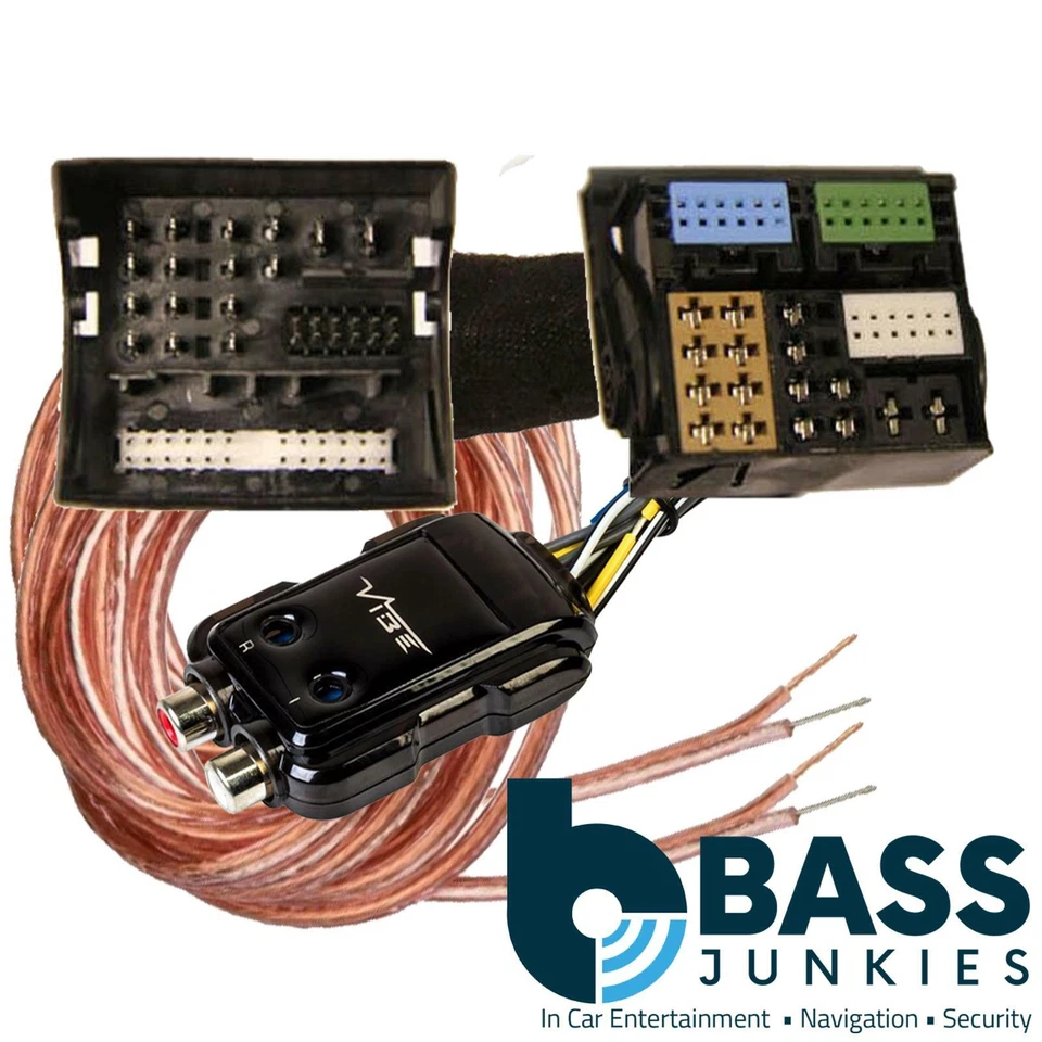 TWD LIMITED PlugNPlay RCA Line Output + Rear Speaker For VW T6 Transporter Caravelle 2015+