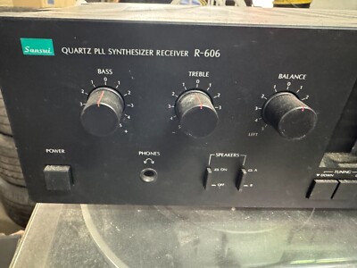 Vintage Sansui R-606, Vintage Sansui D-55M, Vintage Sansui P-D10 