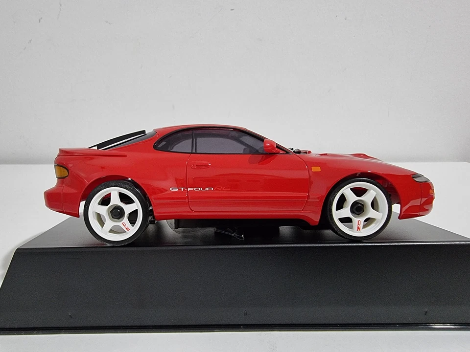 Kyosho Mini Z Body  Autoscale Toyota GT-FOUR RC WHITE MZP418R 1/27  #NEW - Image 4 of 4