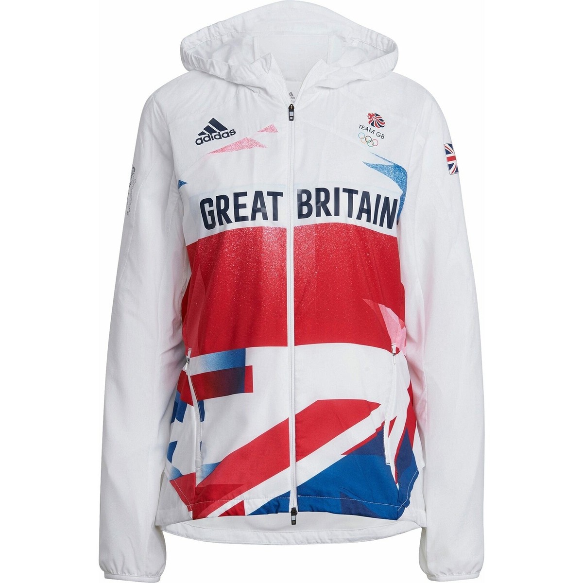 adidas Team GB Marathon Jacket - Great Britain Podium Jacket