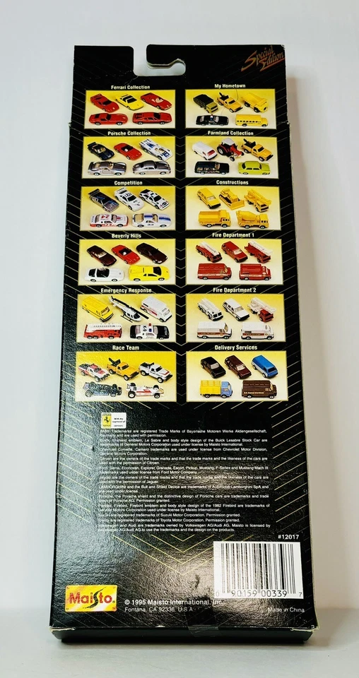 MAISTO 1/64 5 УПАКОВКА ДОСТАВКА СЕРВИС ПОДАРОК УПАКОВКА - Изображение 2 из 2