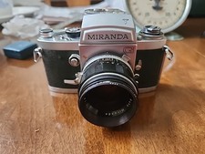 Vintage Miranda T 35mm SLR Camera w/ Miranda 5cm f/1.9 Lens   1955   Japan