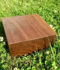 1) 12"×12"×4" Walnut Turning Blanks Thick wood block.Salad Vase Bowl Carving