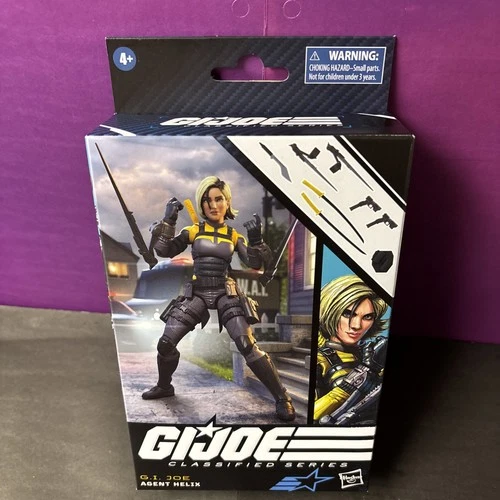 Hasbro G.I. Joe Classified Series #104 Agent Helix Case Fresh & Factory Sealed