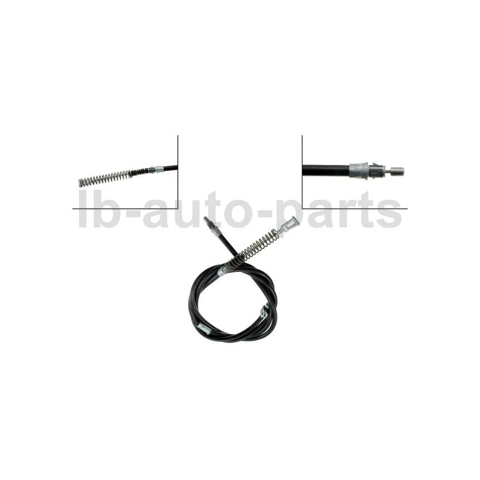 Cable de freno de estacionamiento trasero Dorman 2x para Chevrolet Silverado 2500 2004 6,0 L Foto 3 de 4