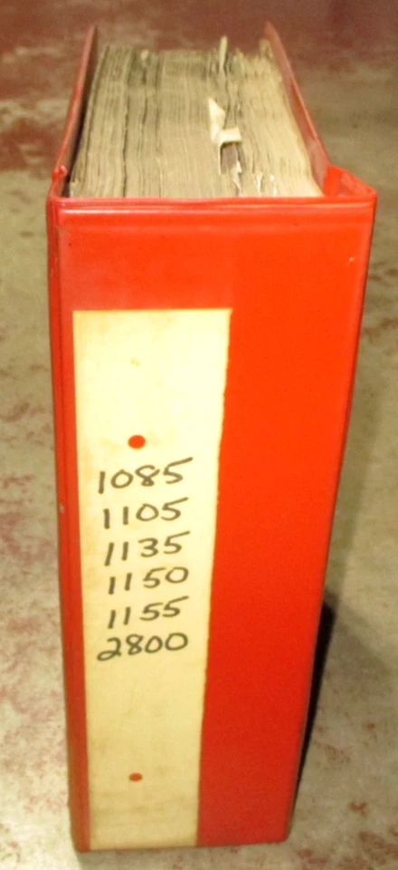 Massey Ferguson MF 1085 1105 1135 1150 1155 2800 Tractor Parts Catalogs ORIGINAL - Image 2 of 4