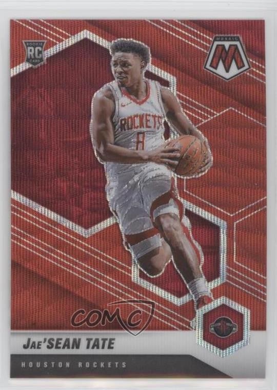 2020-21 Panini Mosaic Red Wave Prizm Jae'Sean Tate #214 Rookie RC 0t97