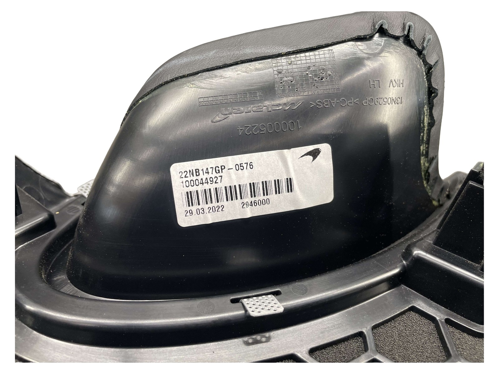 McLaren GT 2020-2026 Front Left Lower Door pocket trim