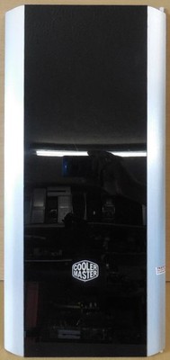Cooler Master Cosmos 1000 Computer Gehäuse Frontblende Tür schwarz silber*pz1200