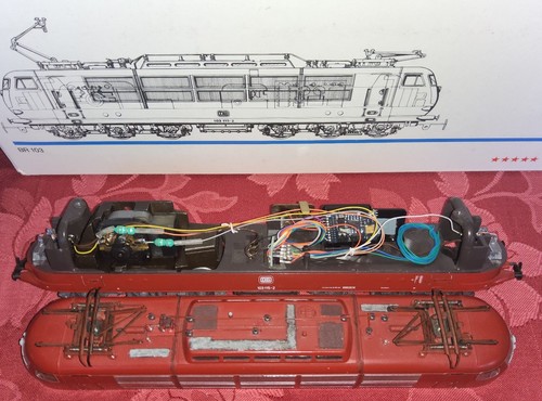 MÄRKLIN Hochleistungsantrieb + ESU, Nr. 3558, E-Lok BR 103 115-2 DB  in OVP | Condition: Gebraucht