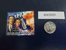 Julius and Ethel Rosenberg Spies Soviet Union 2017 Republique Togolaise Stamp
