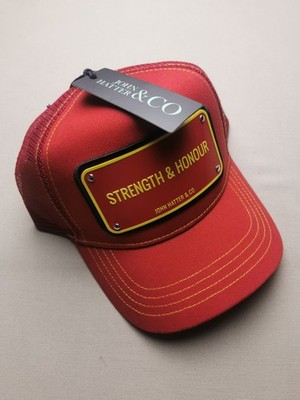JOHN HATTER & CO Herren OSFA ''Strength & Honour'' Trucker Style Baseball Cap (NEU) 