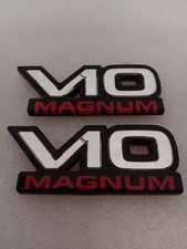 Dodge Ram Truck 2500 3500 - V10 Magnum Badge Emblems Pair New
