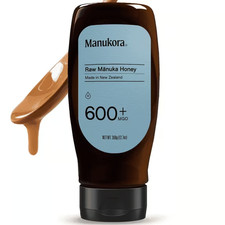 Manuka Honey Manukora Raw MGO 600 Squeeze Bottle 12.7oz