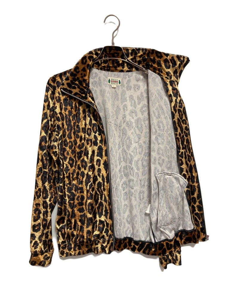Chaqueta WACKO MARIA Estampado Leopardo Cremallera Talla: L Beige Hombre Foto 3 de 4
