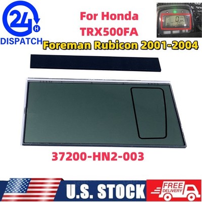 For TRX500FA Honda Rubicon 2001-2004 Speedometer LCD Glass Module 37200-HN2-003