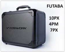 KOSWORK - Futaba 10PX-4PM-7PX Koswork Mini Black V2 Aluminium Suitcase