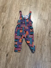 Carters Kids Vintage Boho Jumpsuit Toddler Girl Overalls Size 18 Months