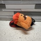 New Barkbox Another Dam Hipster Small Bark Dog Plush Stuffed Crinkle Squeaky Toy — photo 2