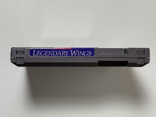 Legendary Wings (Nintendo, NES, 1988) Authentic Game Cartridge, Manual + Sleeve - Picture 5 of 8